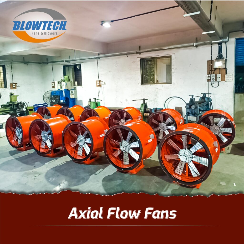 Axial Flow Fans manufacturer, supplier and exporter in Mumbai, India