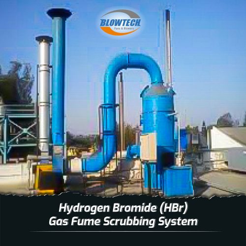 Hydrogen Bromide (HBr) Gas Fume Scrubbing System
