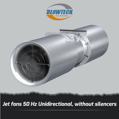 Jet fans 50 Hz Unidirectional, without silencers