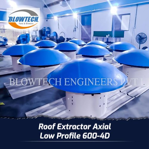 Roof Extractor Axial Low Profile 600-4D