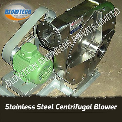 Stainless Steel Centrifugal Blower  manufacturer, supplier and exporter in Mumbai, India