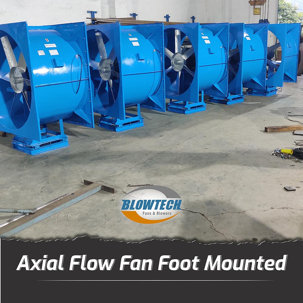 Axial Flow Fan Foot Mounted