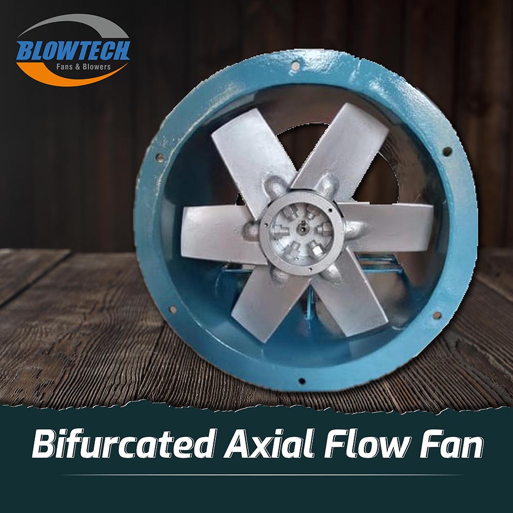 Bifurcated Axial Flow Fan