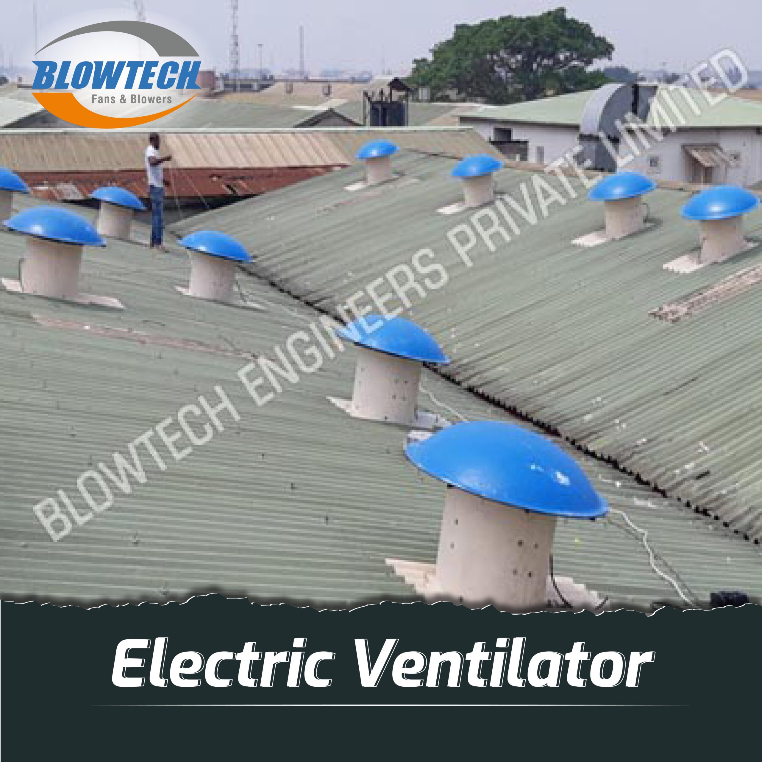 Electric Ventilator  manufacturer, supplier and exporter in Mumbai, India
