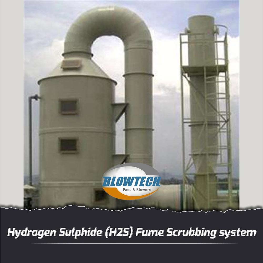 Hydrogen Sulphide (H2S) Fume Scrubbing system