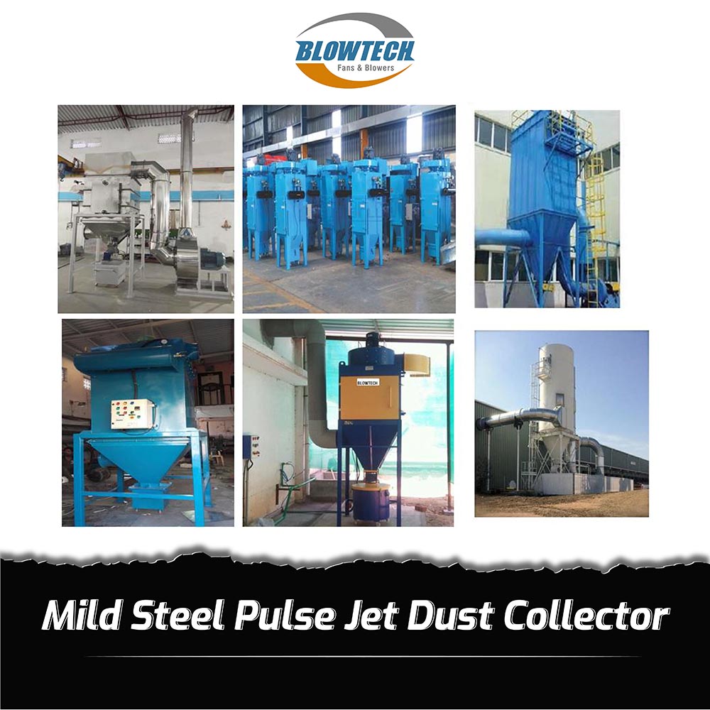 Mild Steel Pulse Jet Dust Collector