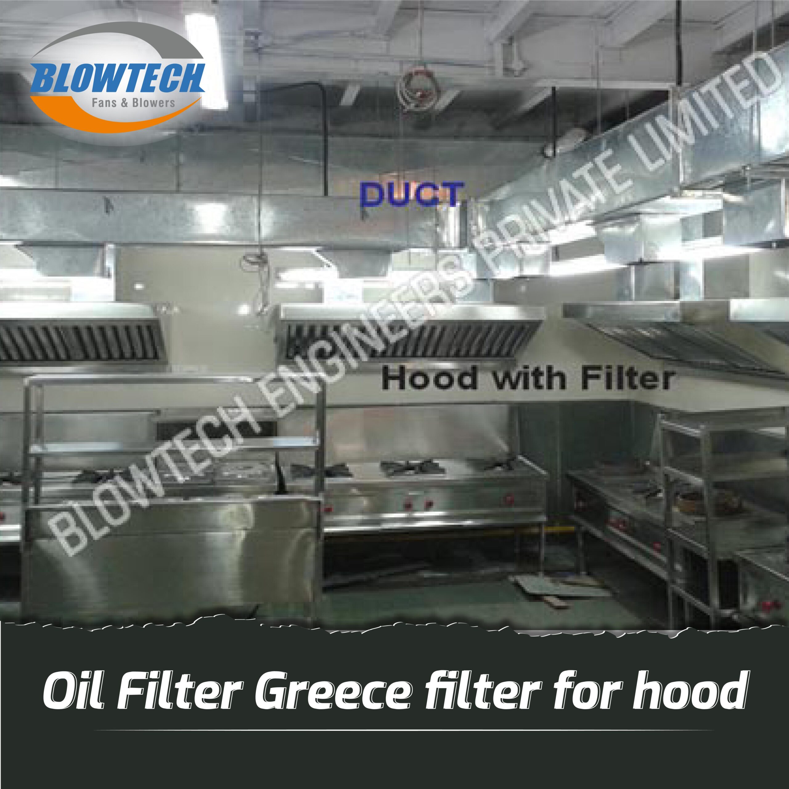 Oil Filter/ Grease filter for hood  manufacturer, supplier and exporter in Mumbai, India
