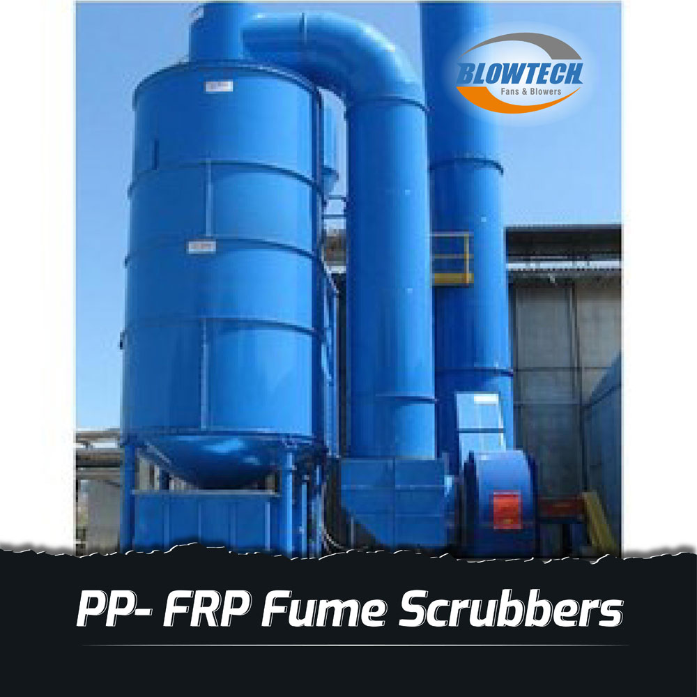 PP+ FRP Fume Scrubbers