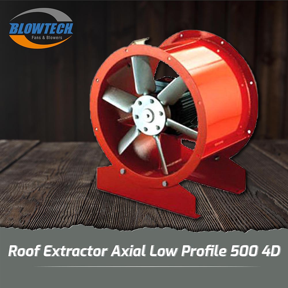 Roof Extractor Axial Low Profile 500 4D