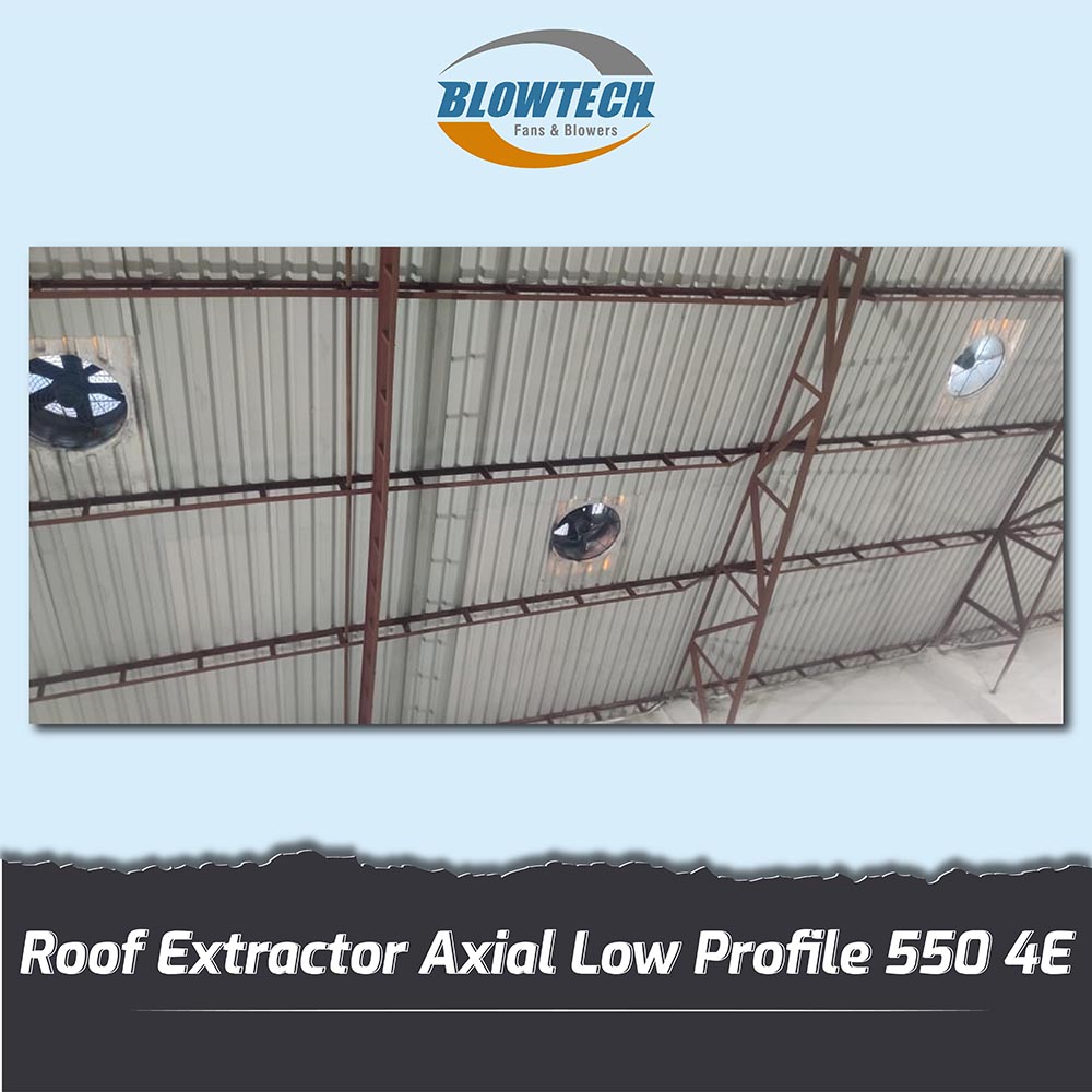 Roof Extractor Axial Low Profile 550 4E