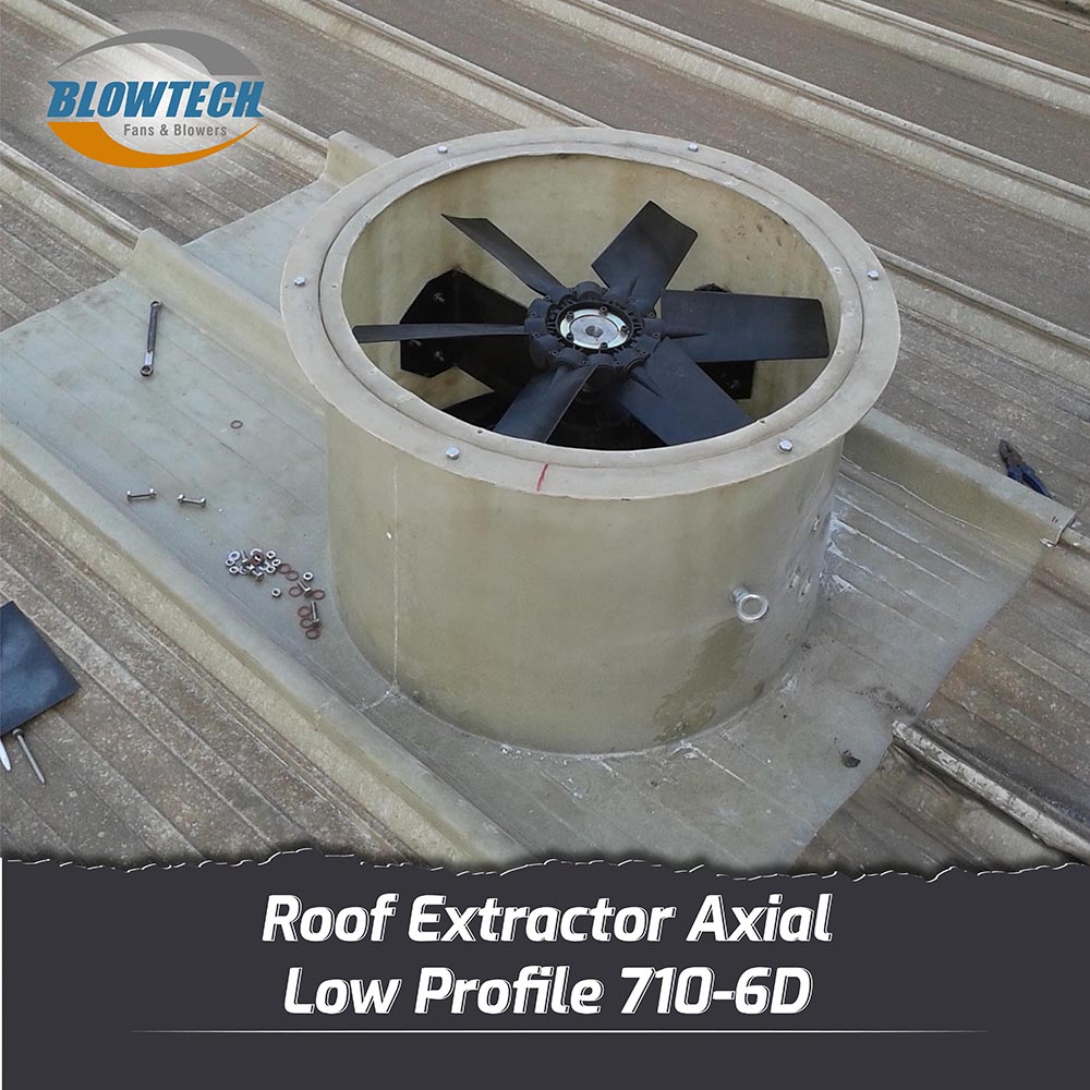 Roof Extractor Axial Low Profile 710-6D