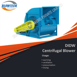 DIDW Centrifugal Blower manufacturer, supplier and exporter in Mumbai, India
