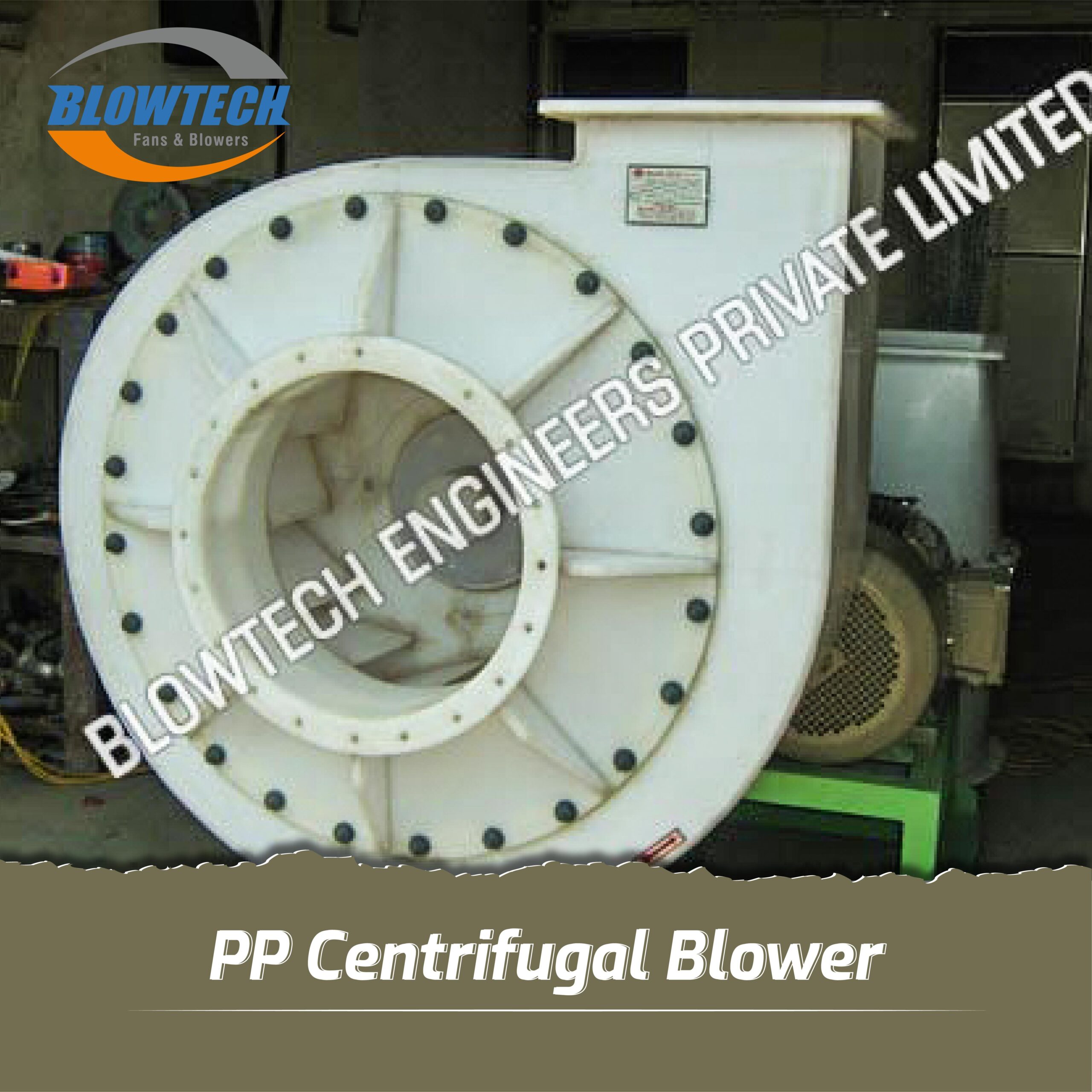PP Centrifugal Blower  manufacturer, supplier and exporter in Mumbai, India